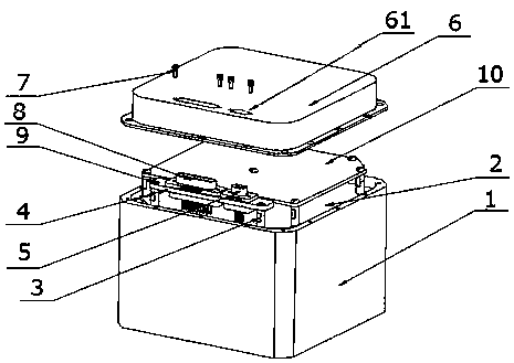 Mounting structure for external connector