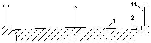 Sewage draining and anti-blocking bridge