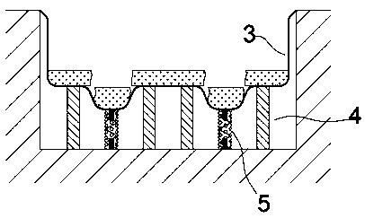 Sewage draining and anti-blocking bridge