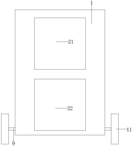 Gas shielded welding all-in-one machine convenient to move