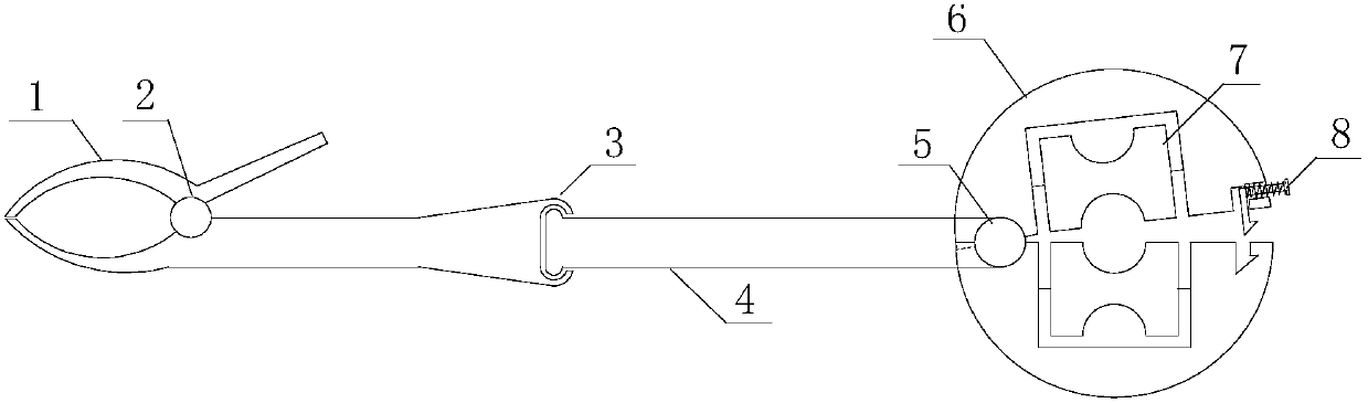 Ultrasonic pile-measuring lifting signal line protective device