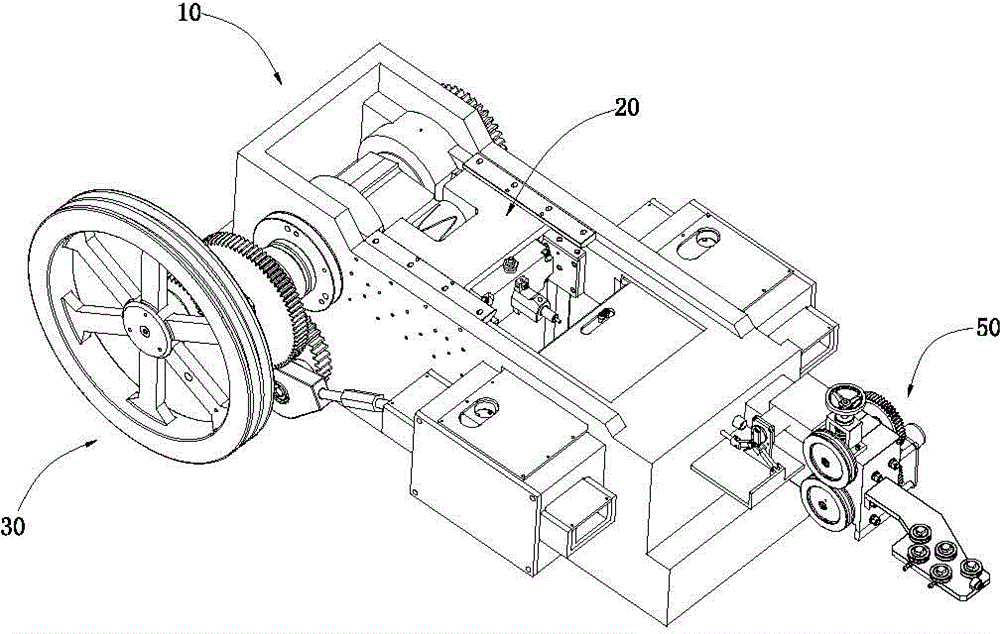 A die closing upsetter and a working method