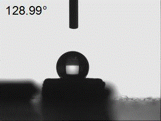 Preparation method of hydrophobic activated carbon modified material