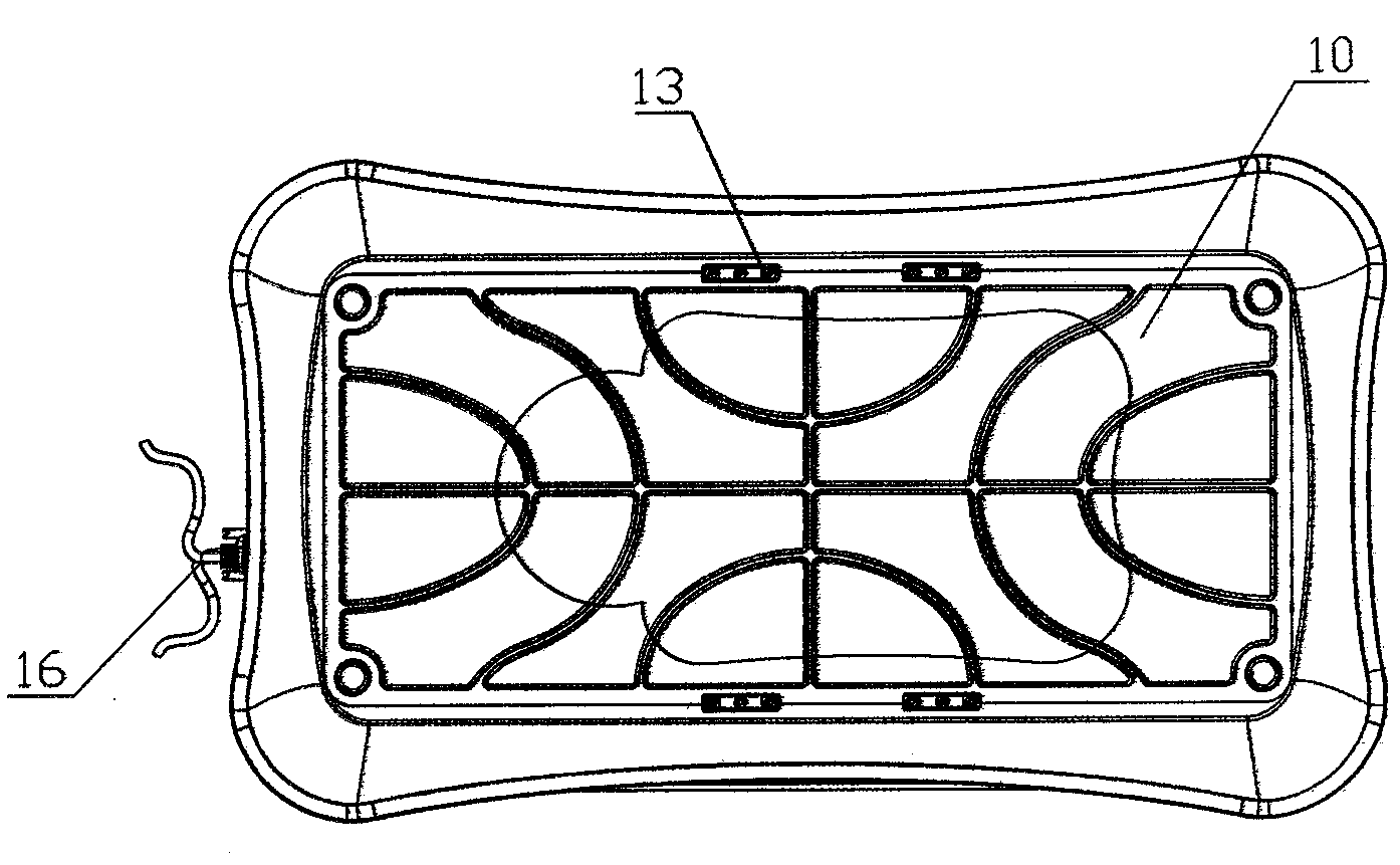 Programmed controllable infant jaundice treatment bed