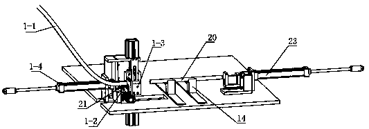 Telescopic rod assembly production line