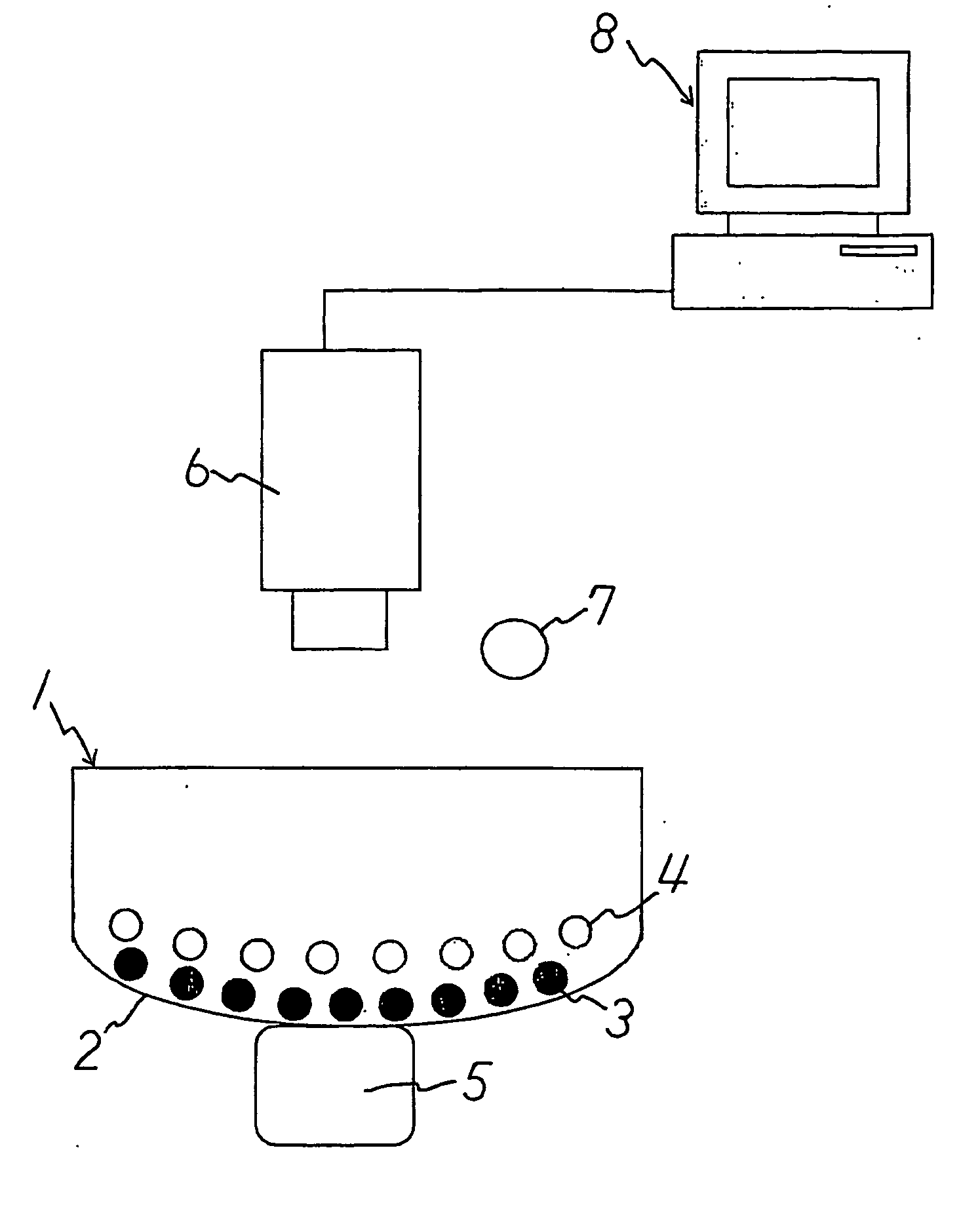 Optical tactile sensor and method of reconstructing force vector distribution using the sensor