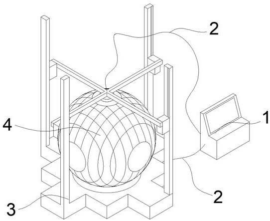 Three-dimensional engraving and polishing numerical control machine tool