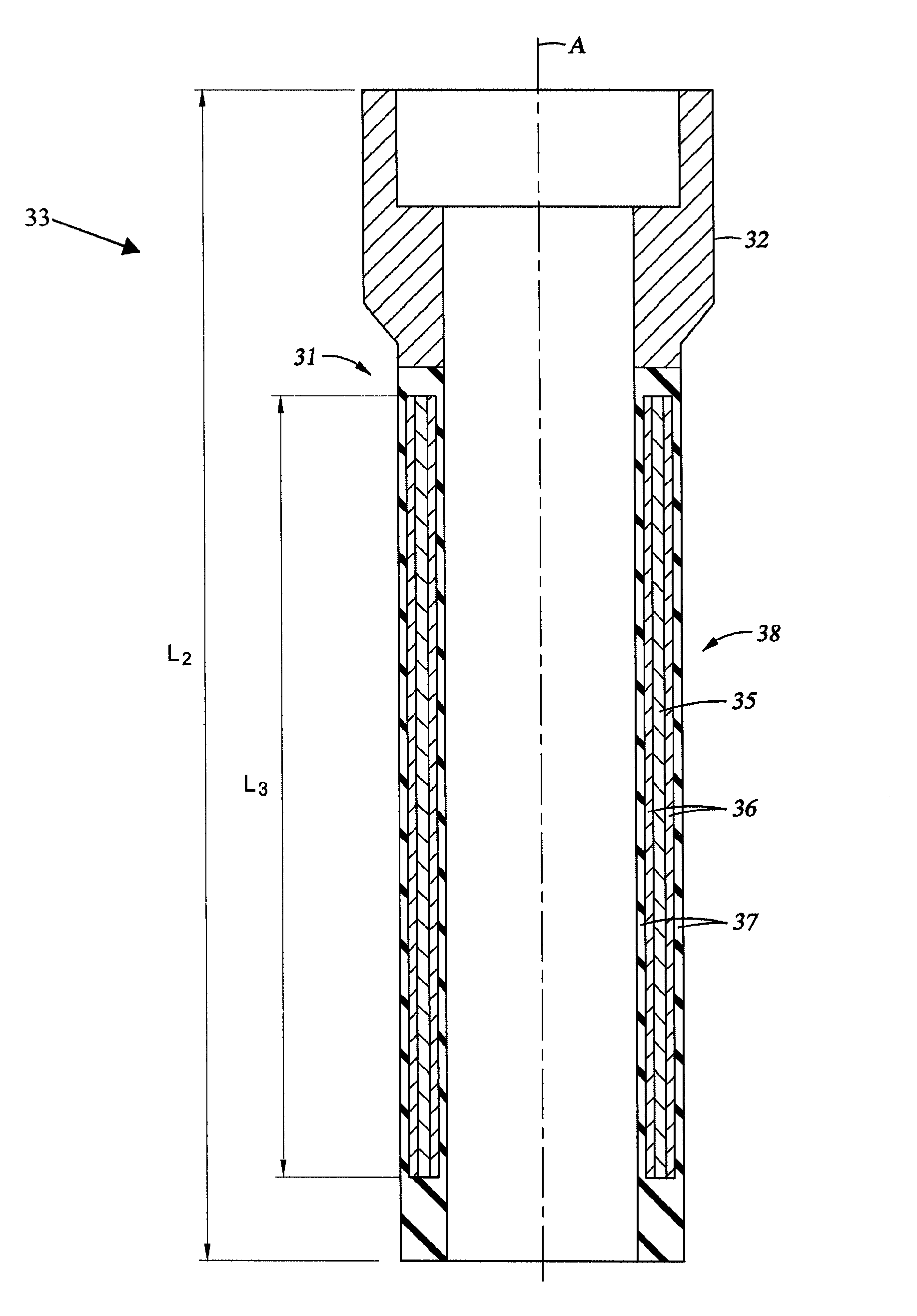 Marine composite riser for structural health monitoring using piezoelectricity