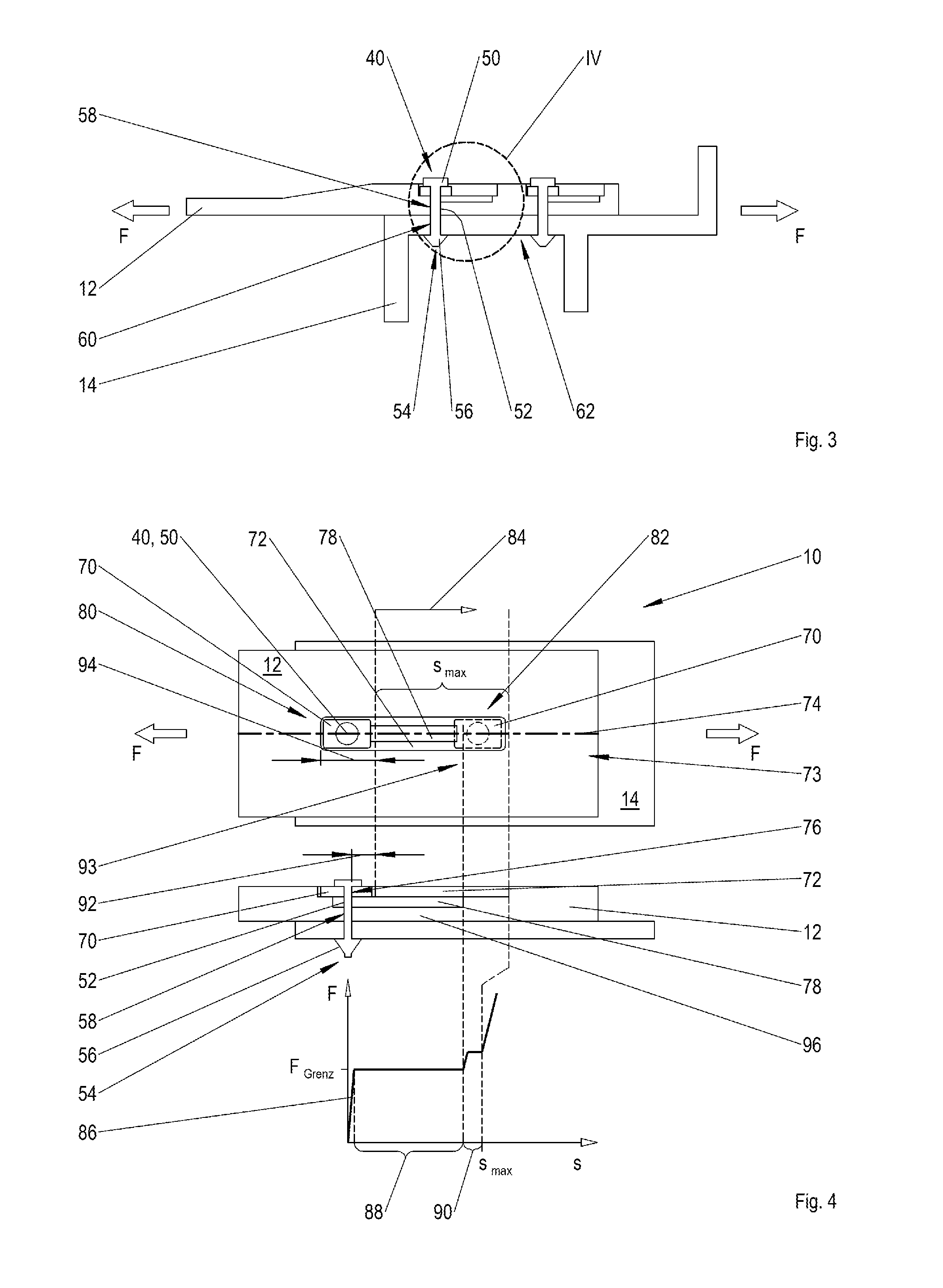 Connection arrangement and structure