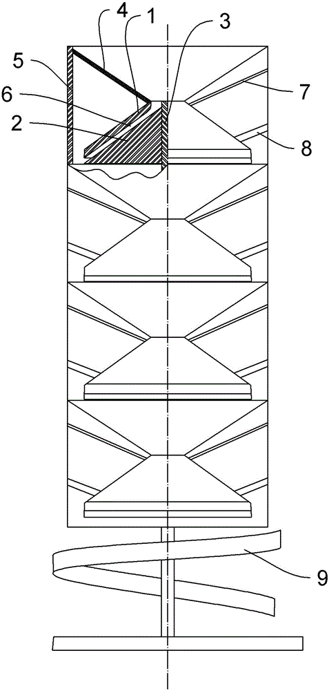 Classified grinding device