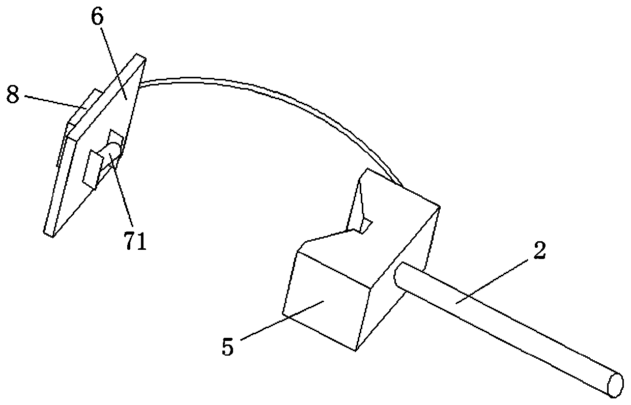 Steel structure building verticality detection device