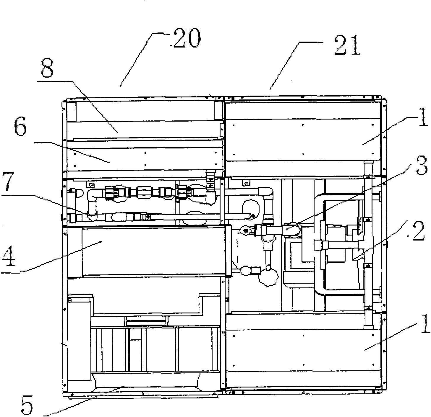 Refrigerant-free air conditioning unit