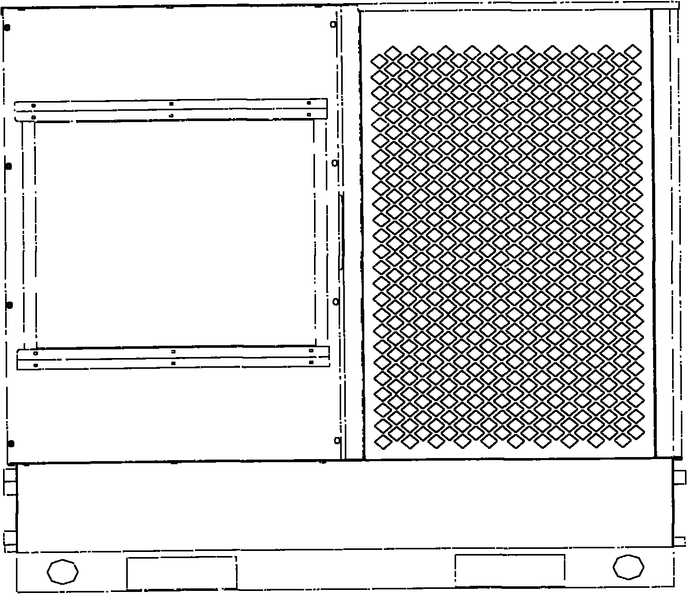 Refrigerant-free air conditioning unit