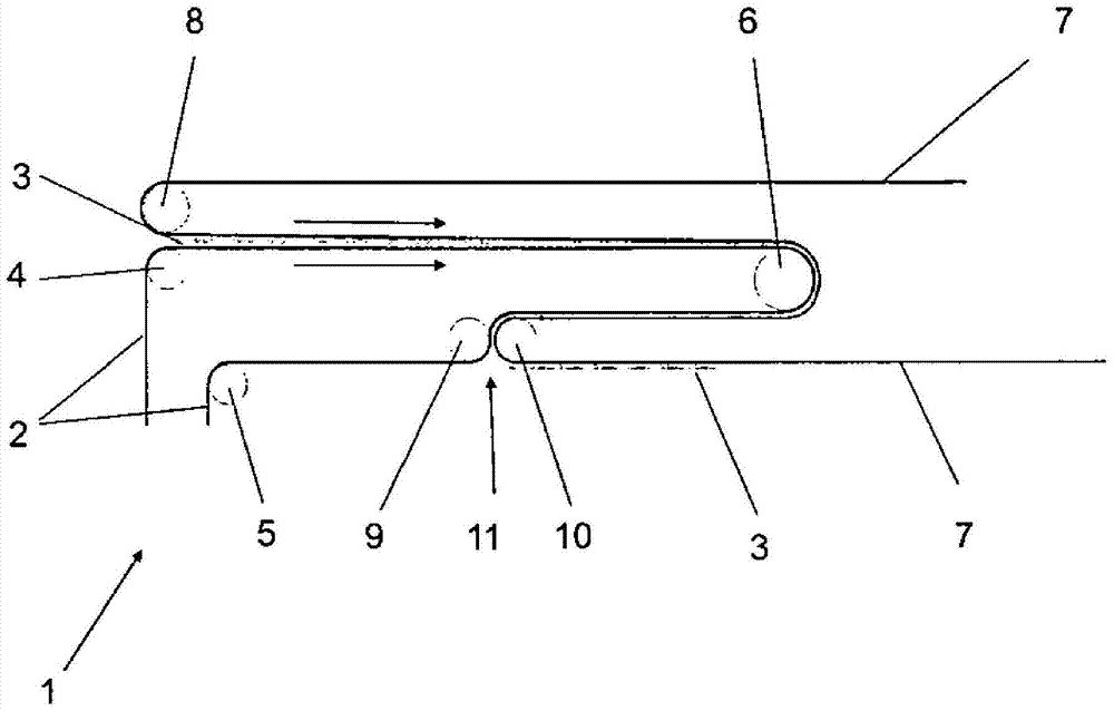 Crosslapper and method for operating a crosslapper