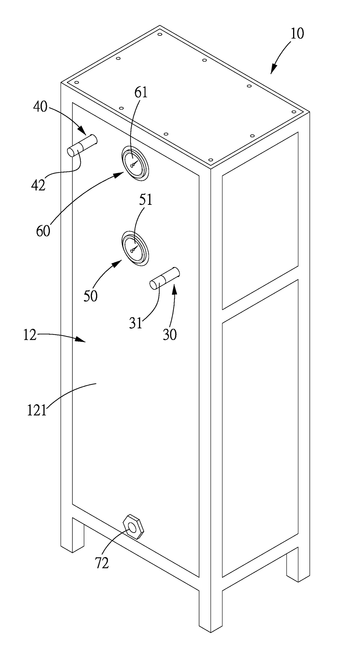 Fluid filtering device