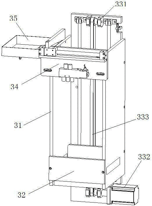 Lens press fit and vibrating falling device