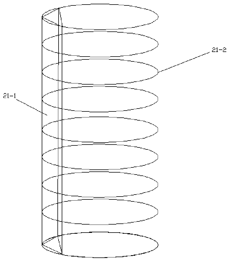 Liquid viscosity coefficient measuring device and working method