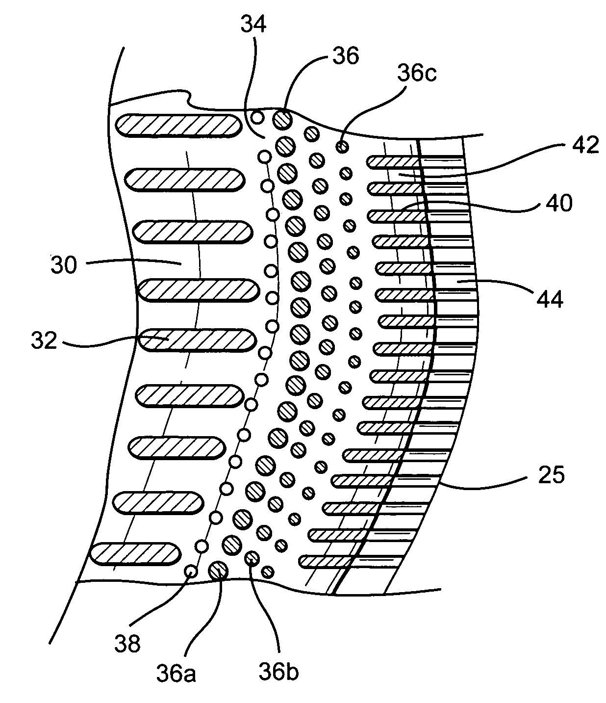 Turbine nozzle trailing edge cooling configuration