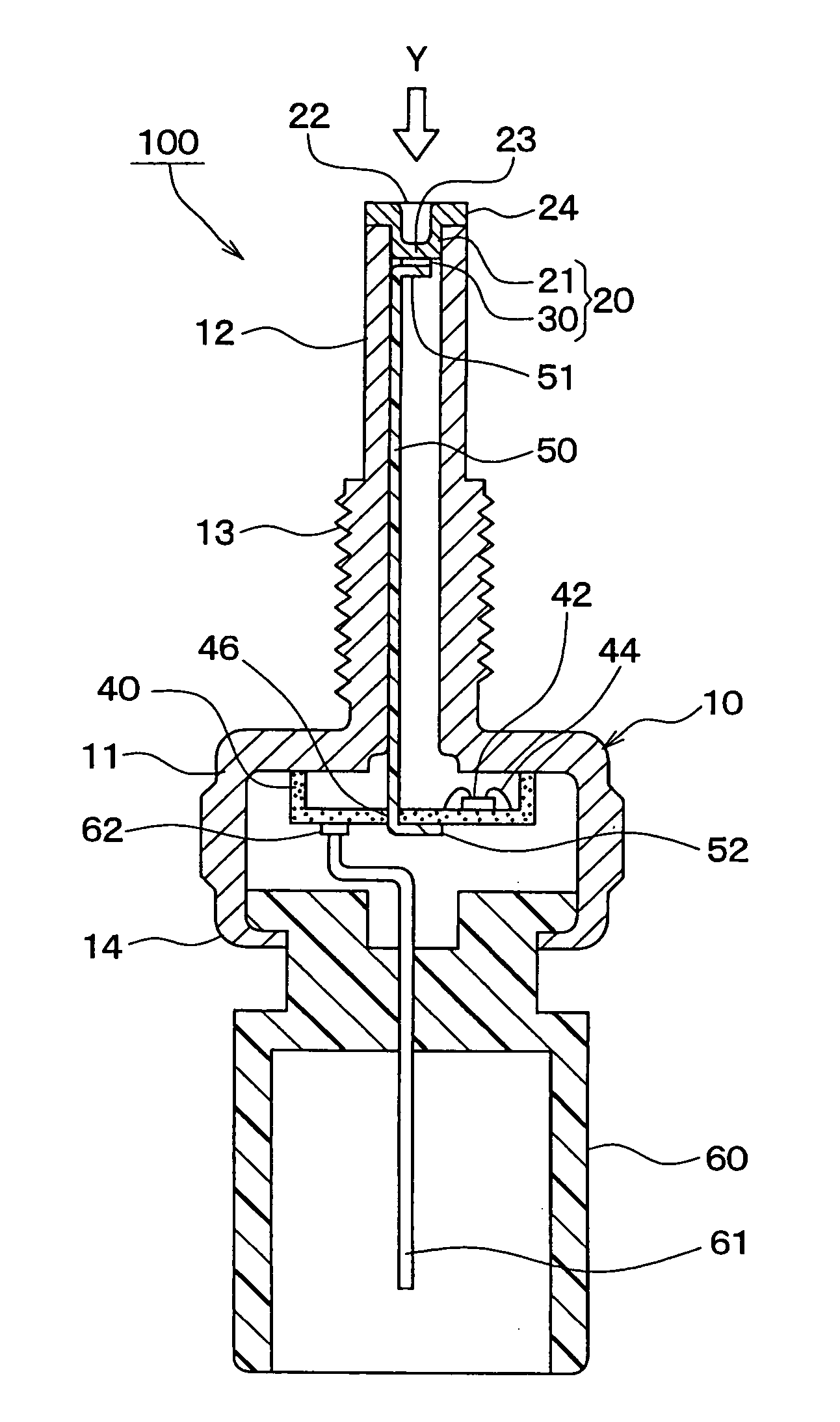 Pressure detecting apparatus