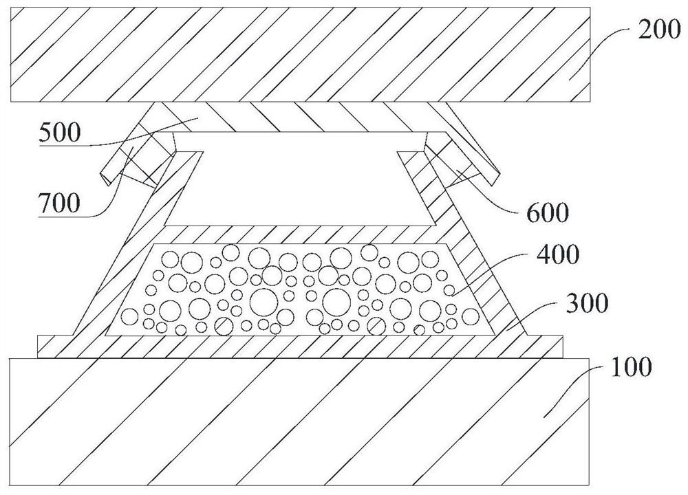 Vibration reduction supporting device, railway vehicle and vibration isolation design method for train floor area