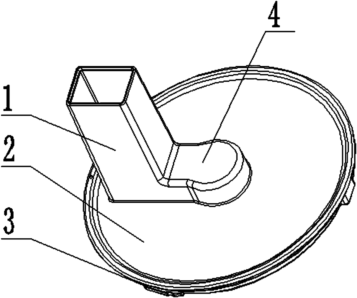 Cake cutting machine feeding mechanism