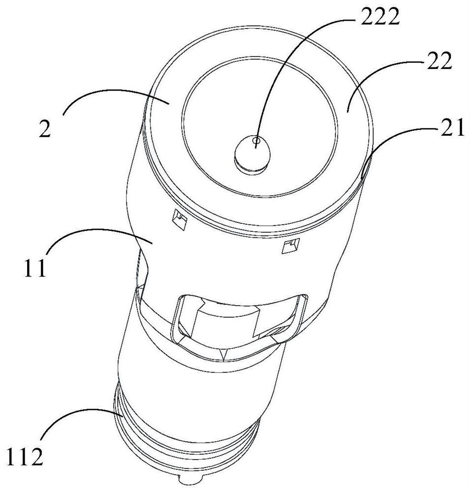 Guide piece and circular tube type anastomat