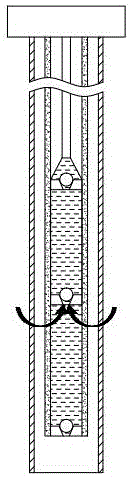 Method for calculating liquid output of oil pumping unit through active power difference