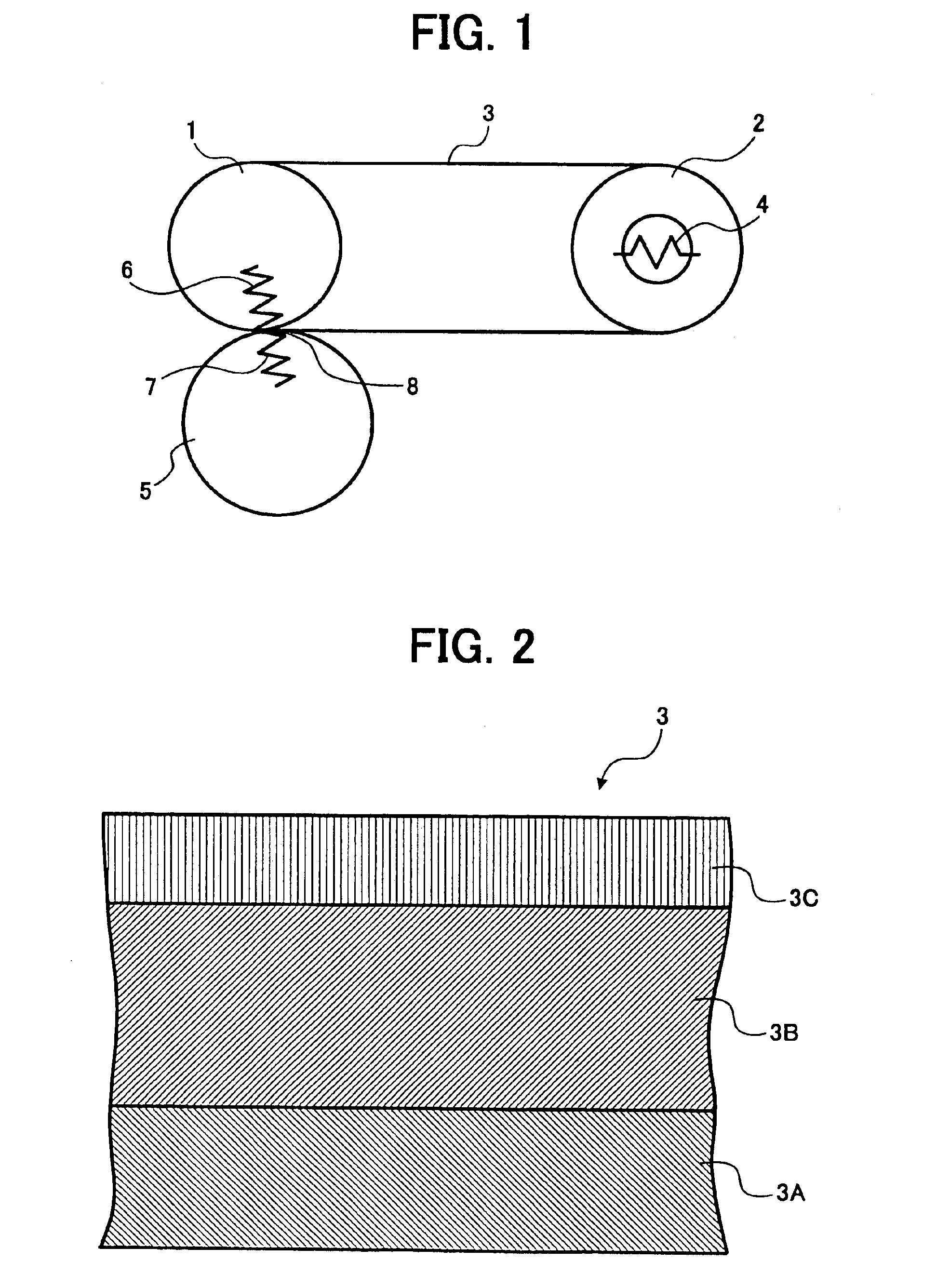 Fixing belt and method for evaluating it