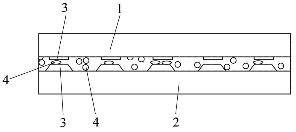 Printed circuit board laminating structure and laminating method