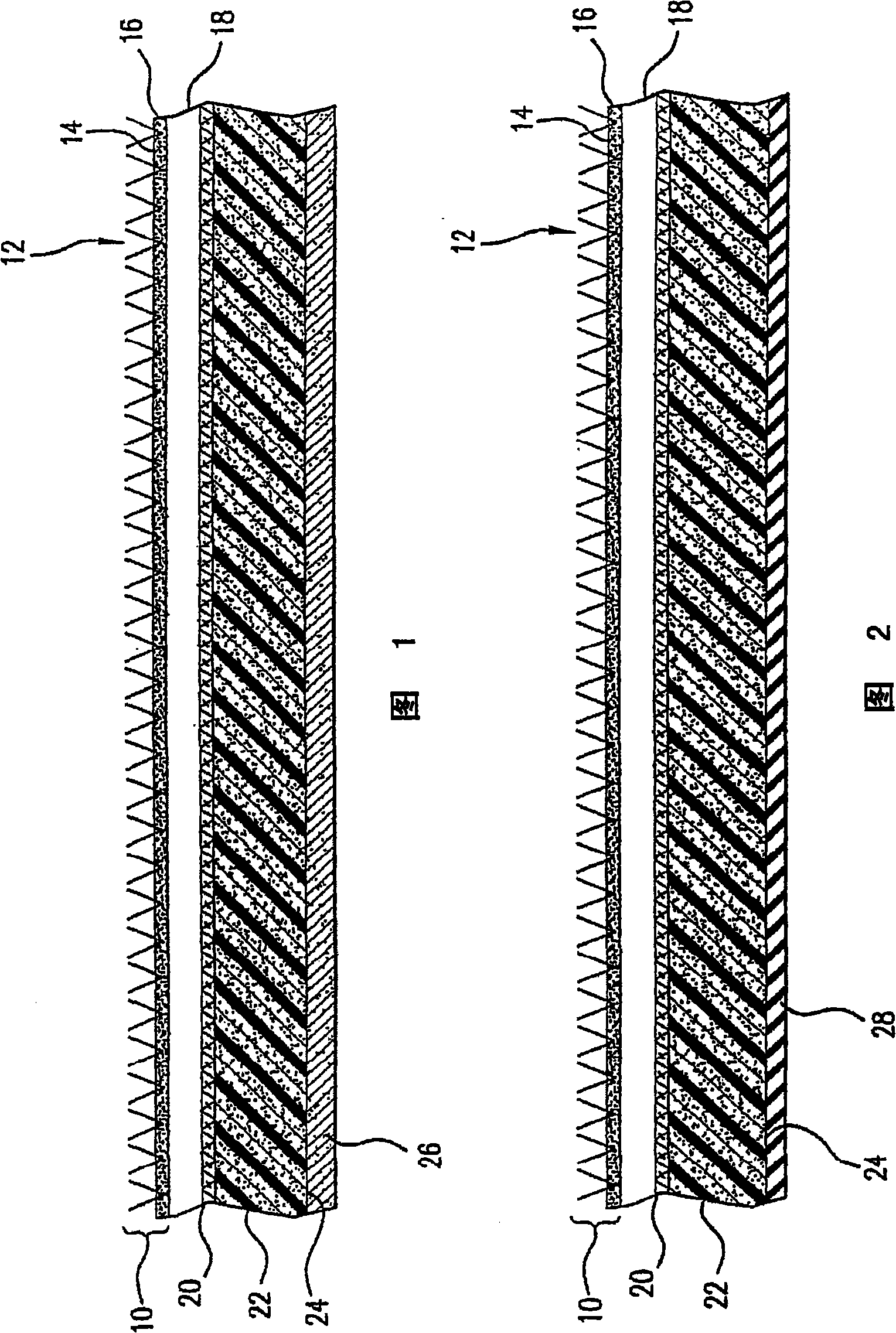 Carpet structure with improved plastomeric foam backing