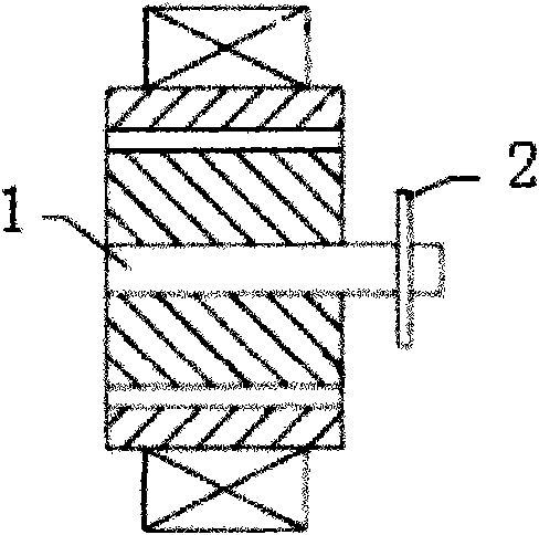 Rotation motor zero calibrating method for hybrid and electric automobile