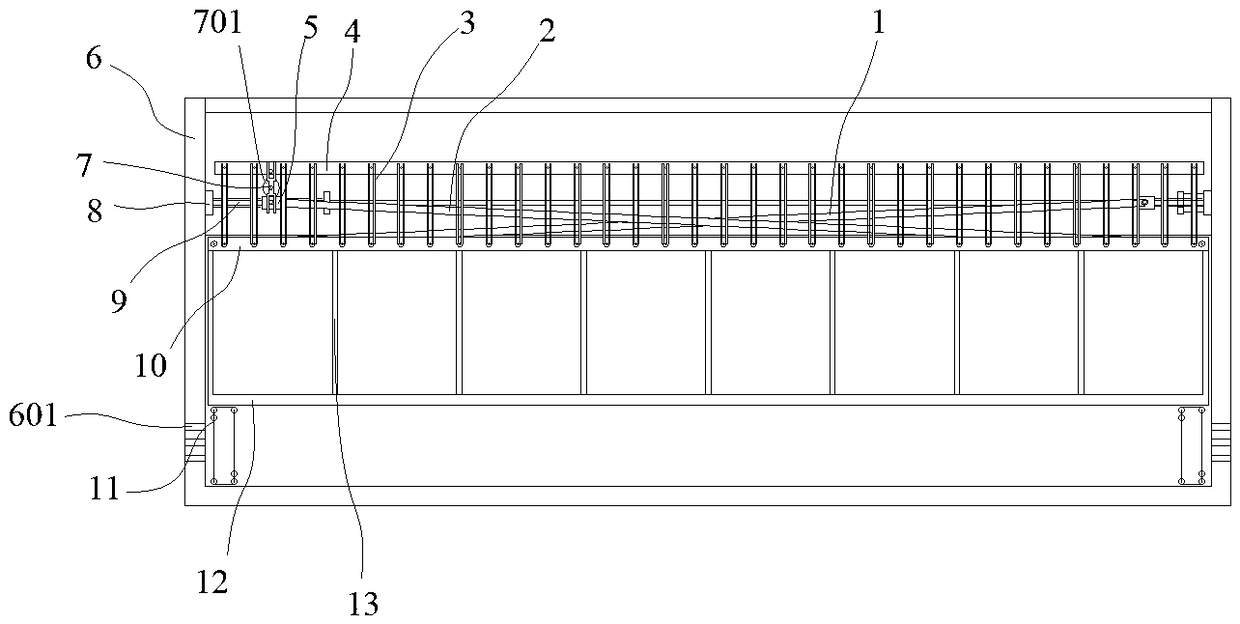 A hanging ventilation device