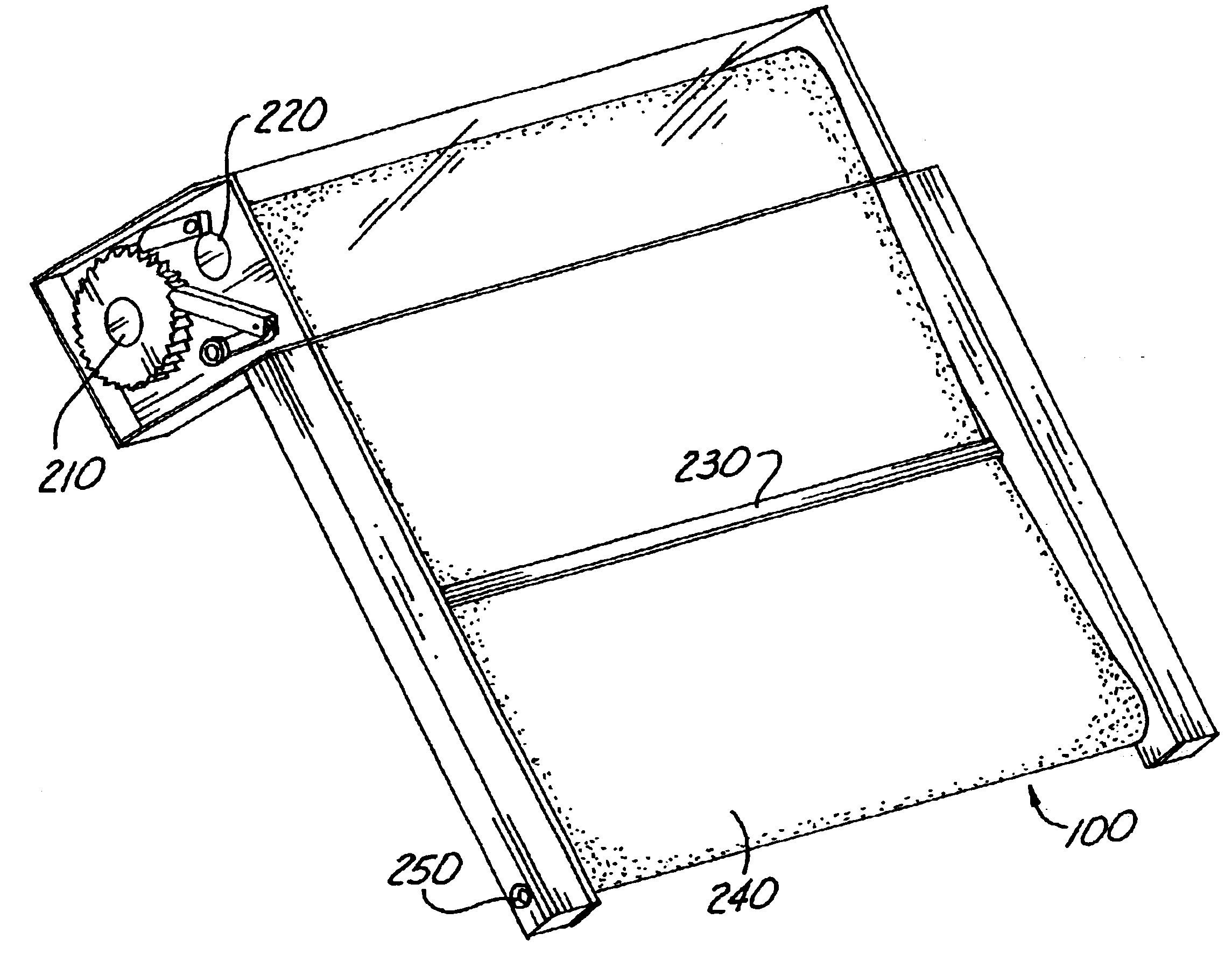 Self-renewing air filter