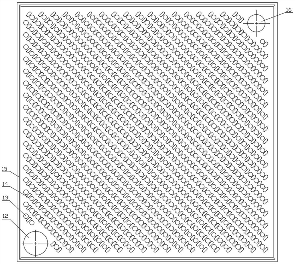 An absorption type fully welded plate and shell heat exchanger