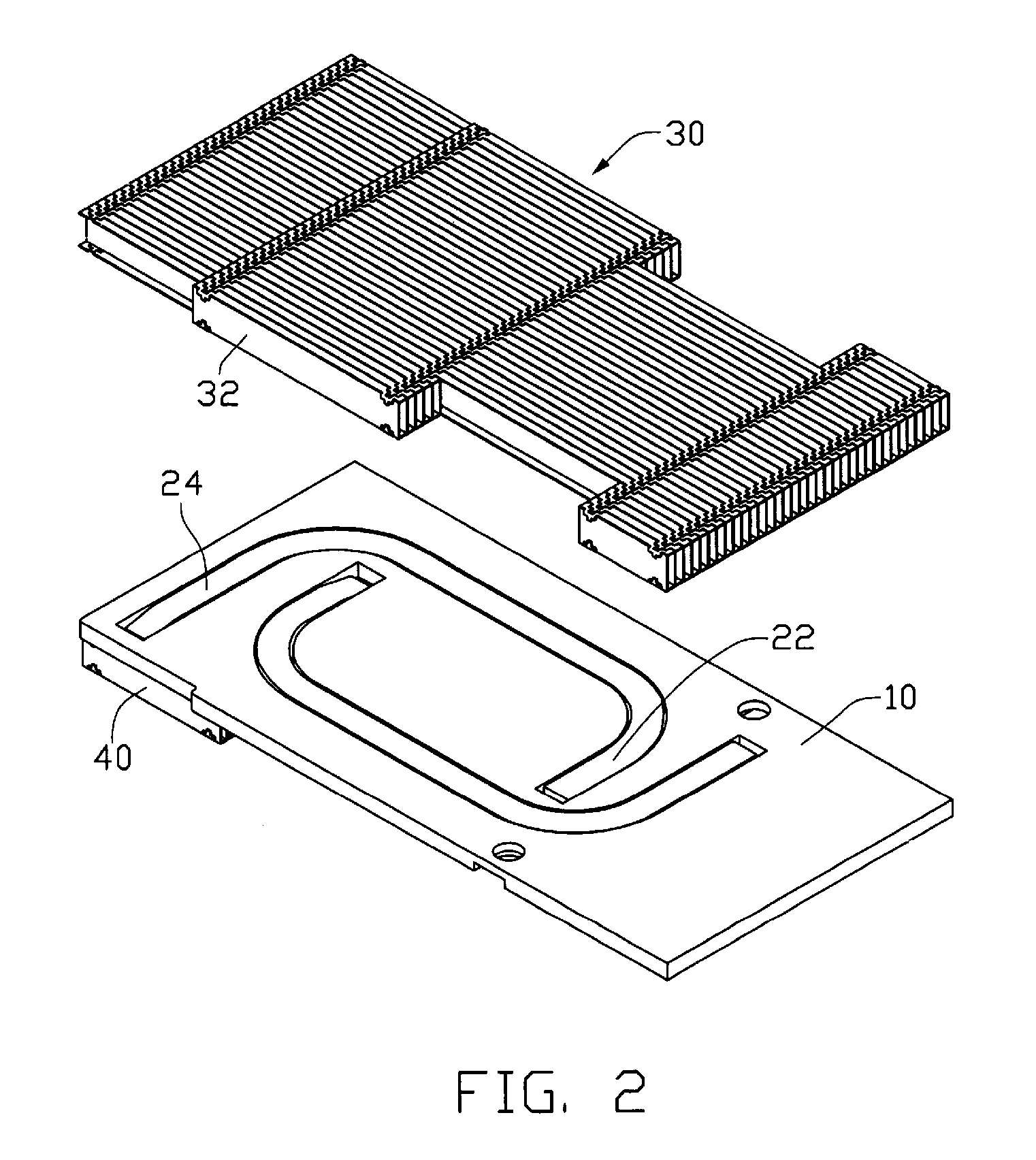 Heat sink with heat pipes