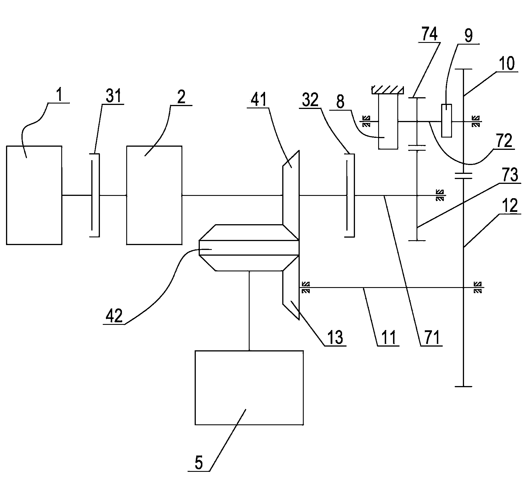 Vehicle auxiliary drive mechanism