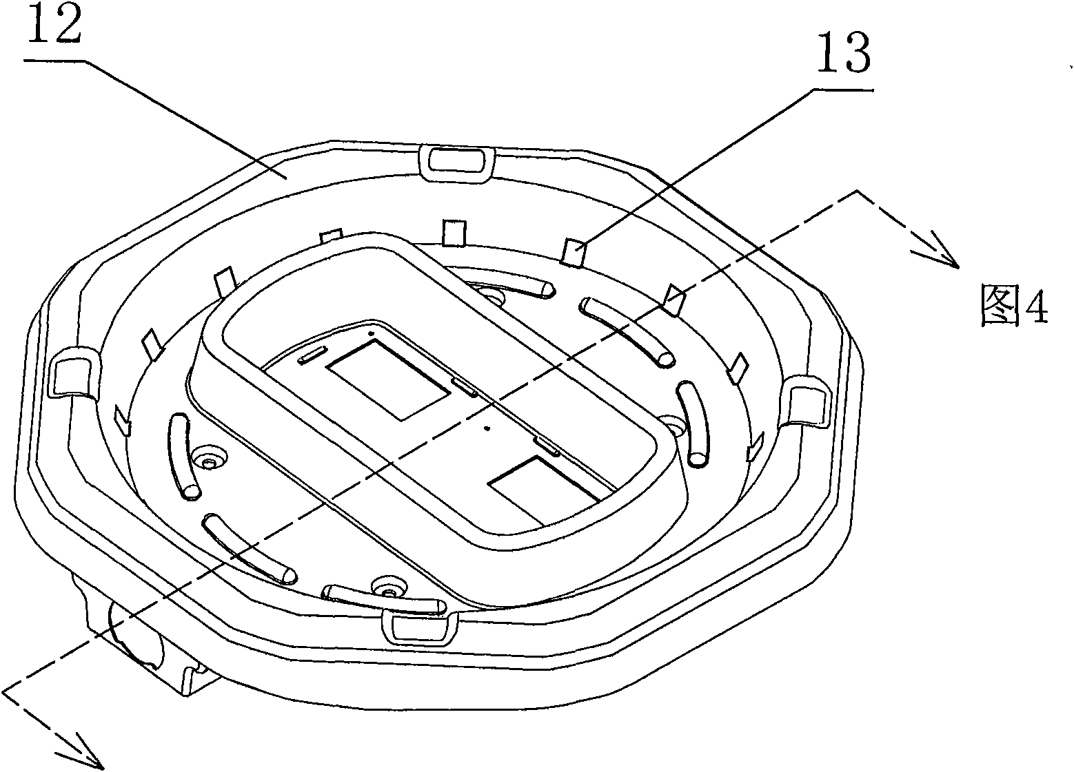 Single water evaporation air conditioner