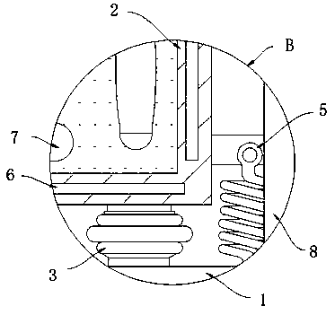 Vibration forming platform for casting mold