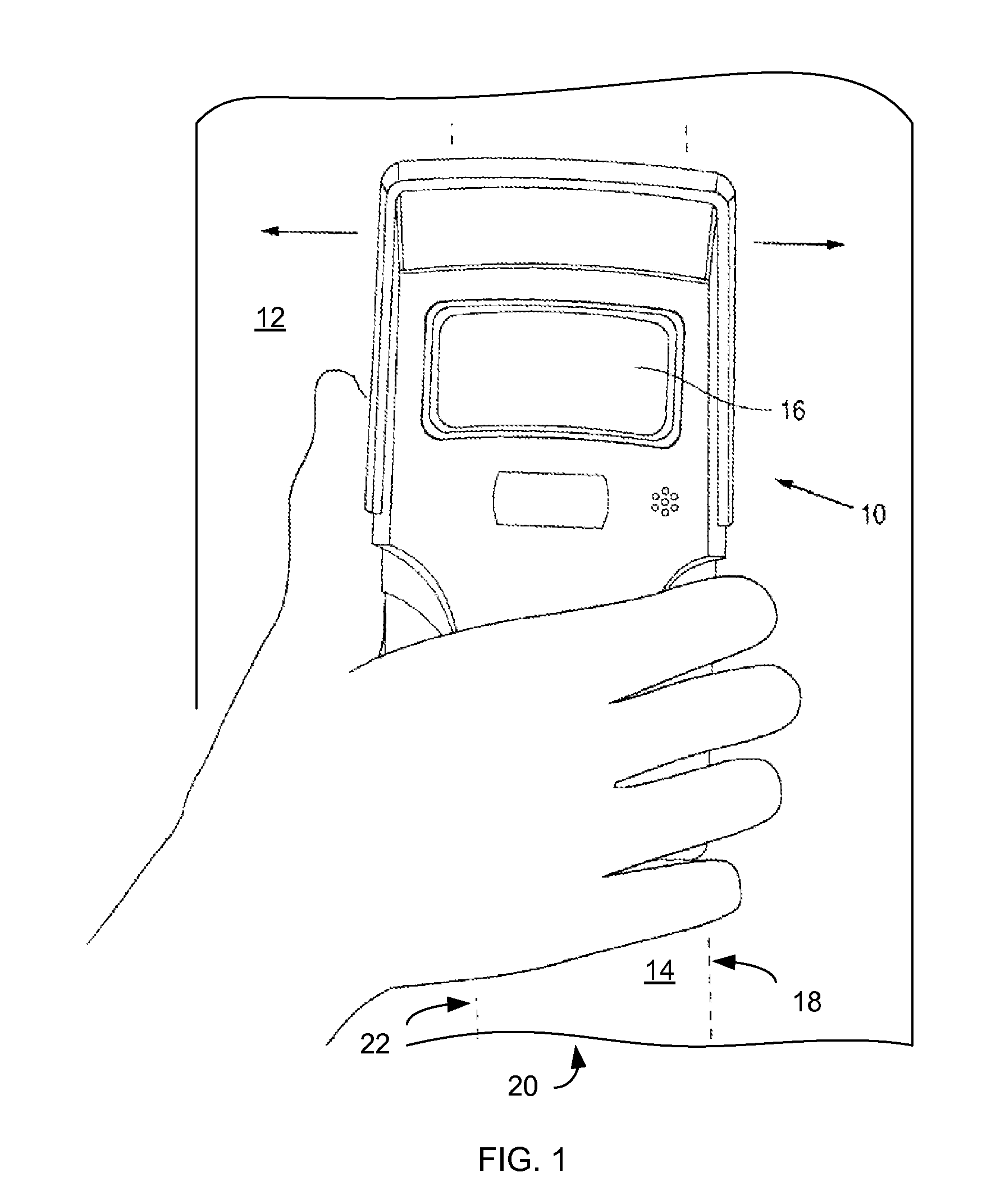 Dynamic information projection for a wall sensor