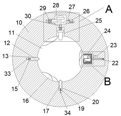 Cable damage degree detection adaptive mark repair device