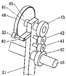 Storage steel pipe vehicle used in building field