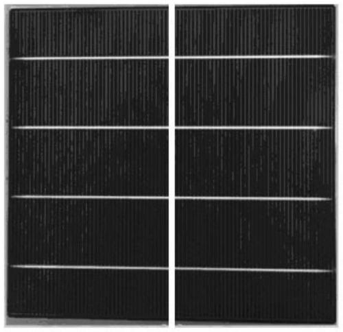 Photovoltaic cell cutting method and cell manufactured by method