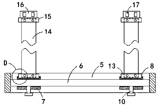 Pediatric special surgical treatment table capable of preventing children from swaying at will