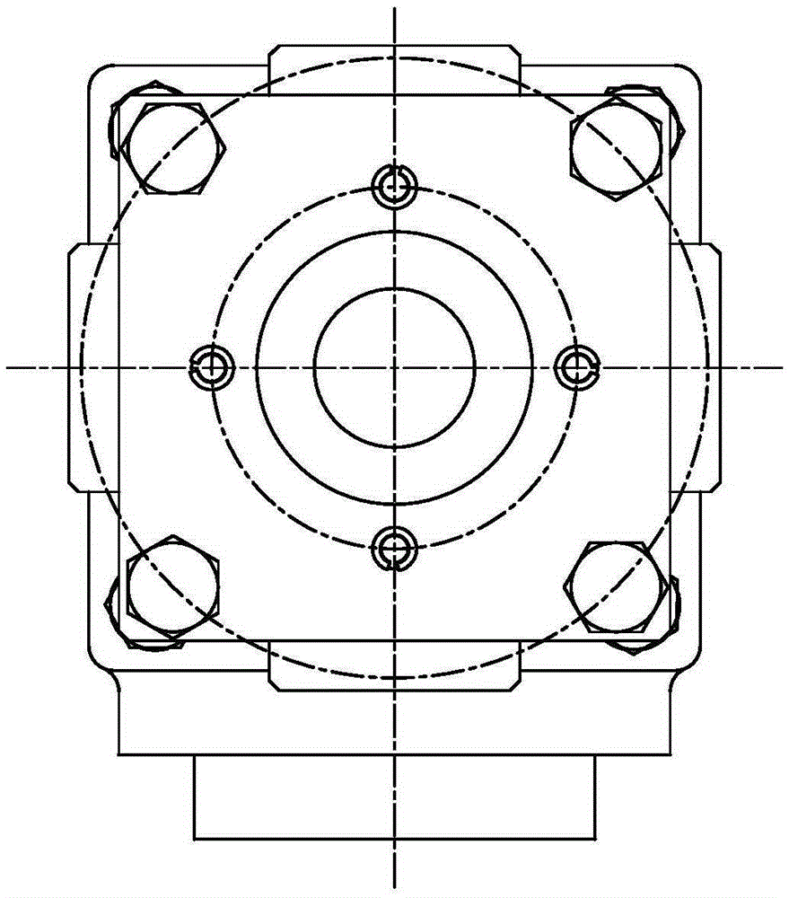 Through water cooling tube