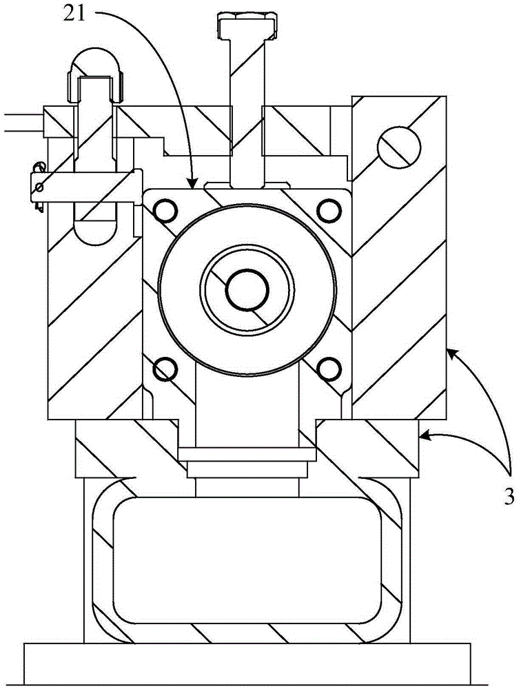 Through water cooling tube