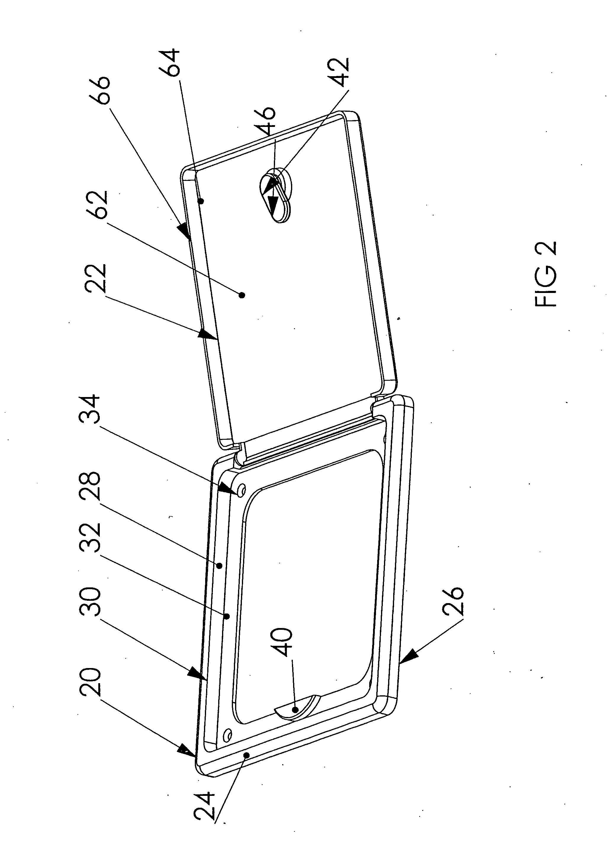 Molded plastic access door