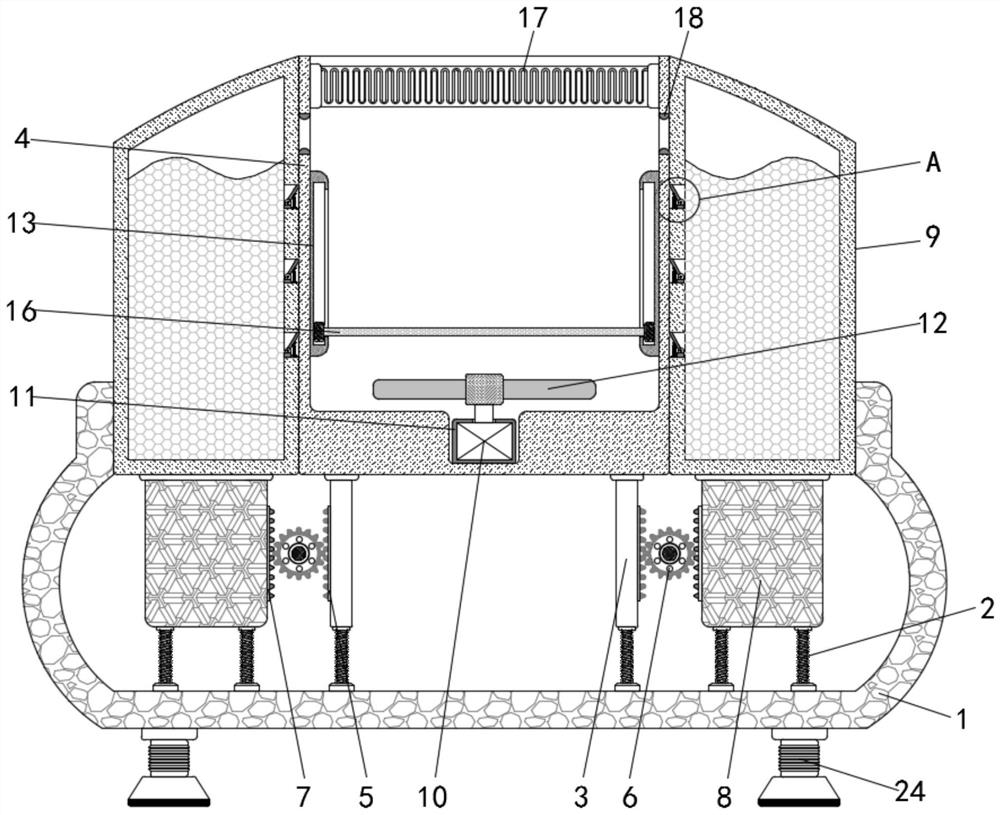 A self-adding dye mechanism for the production and dyeing of intelligently manufactured garment fabrics