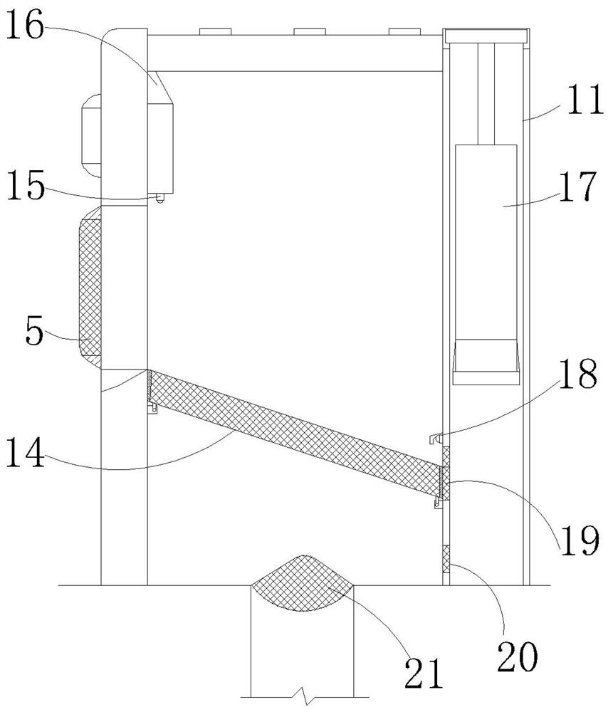 Environment-friendly drainage channel for municipal engineering