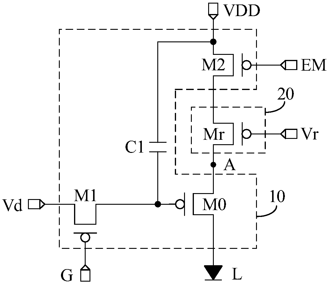 Pixel circuit, drive method therefor, array substrate, and display device