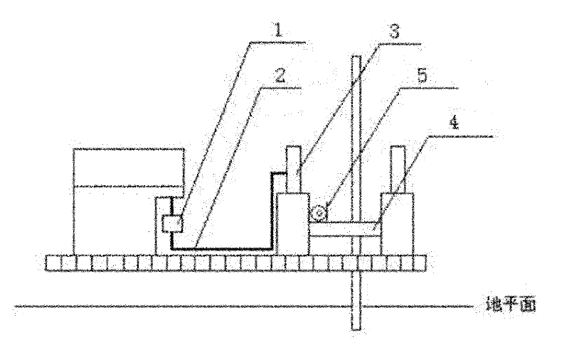 Automatic recording instrument for static pressure pile construction and static pressure pile construction device